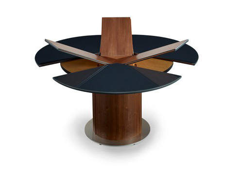 Meningsløs lindre Alt det bedste Skovby SM32 spisebord - et rundbord i træ med unik udvidelsesplade